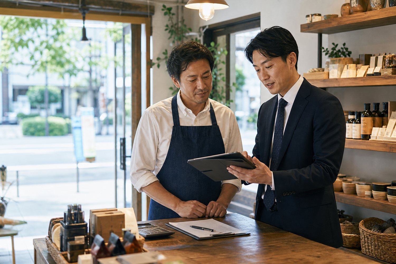 埼玉県の店舗サービス業の会社売却を相談している写真